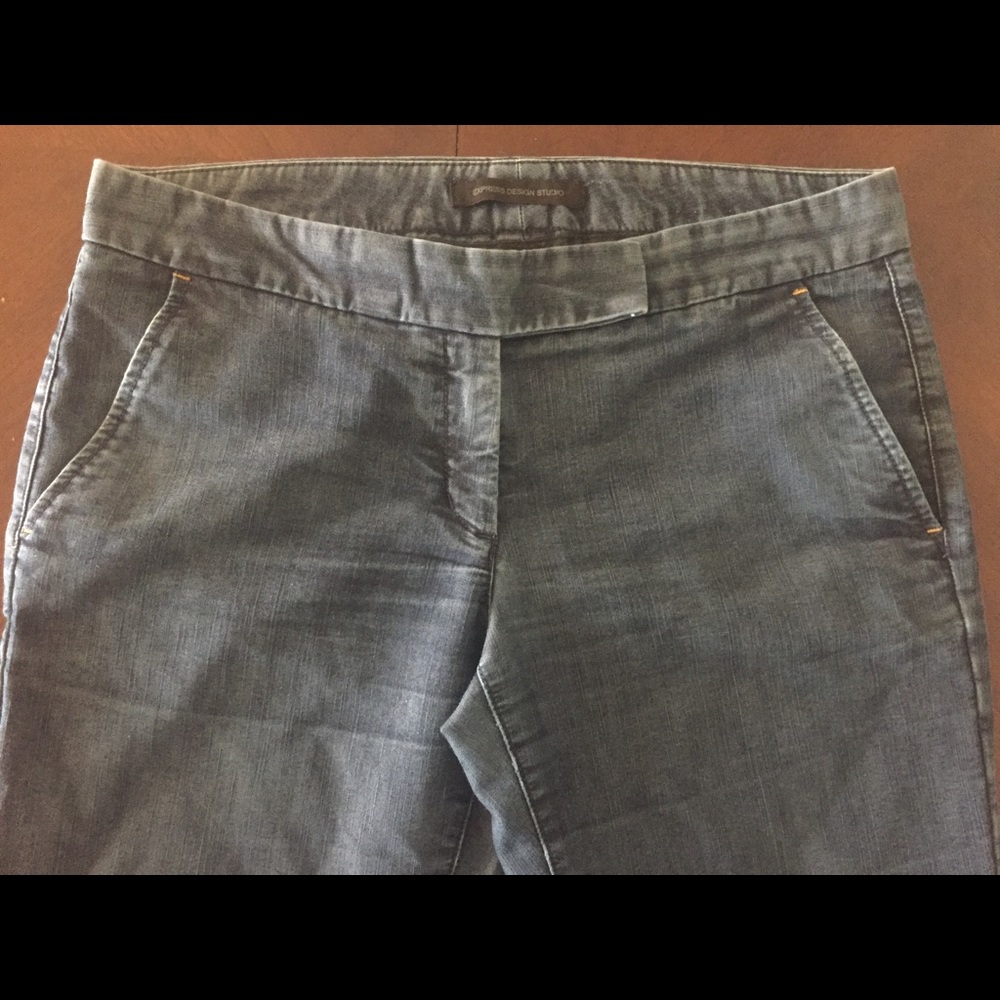 Express design studio bell flair jeans